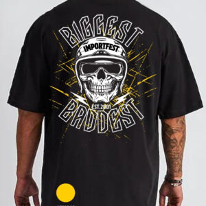 ImportFest T Shirt Skull Racer Design